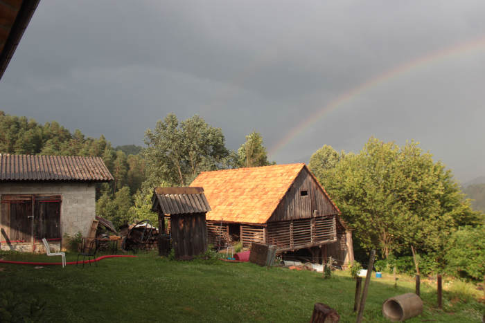 Werkstatt und Sägehaus