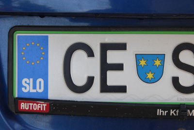 Nummernschild SLO