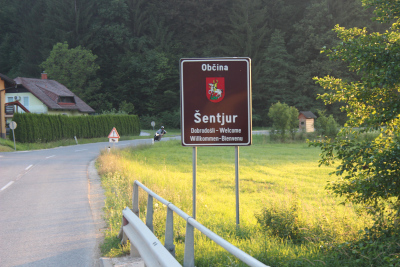 Verkehrsschild Sentjur