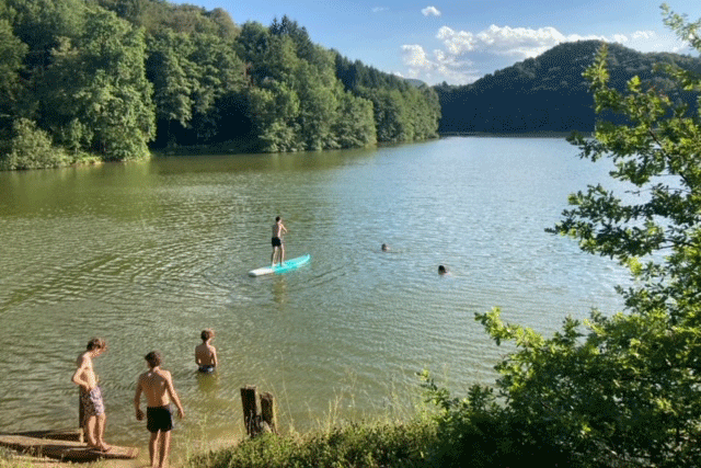 Scouts am Badesee