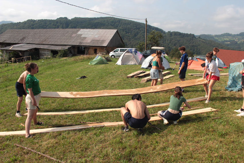 Scouts Holzbearbeitung