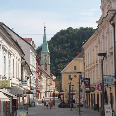 Celje Fassaden Kirche
